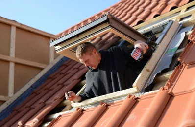 Pose de fenêtres de toit Velux à Bonlieu